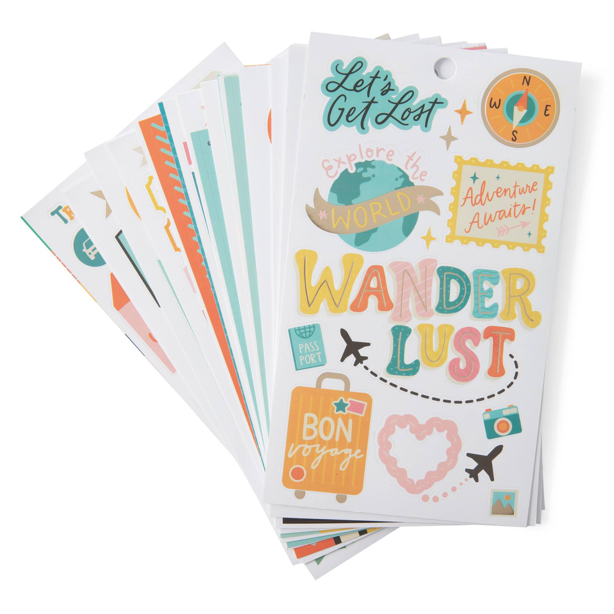 Wanderlust Stickers by Recollections™